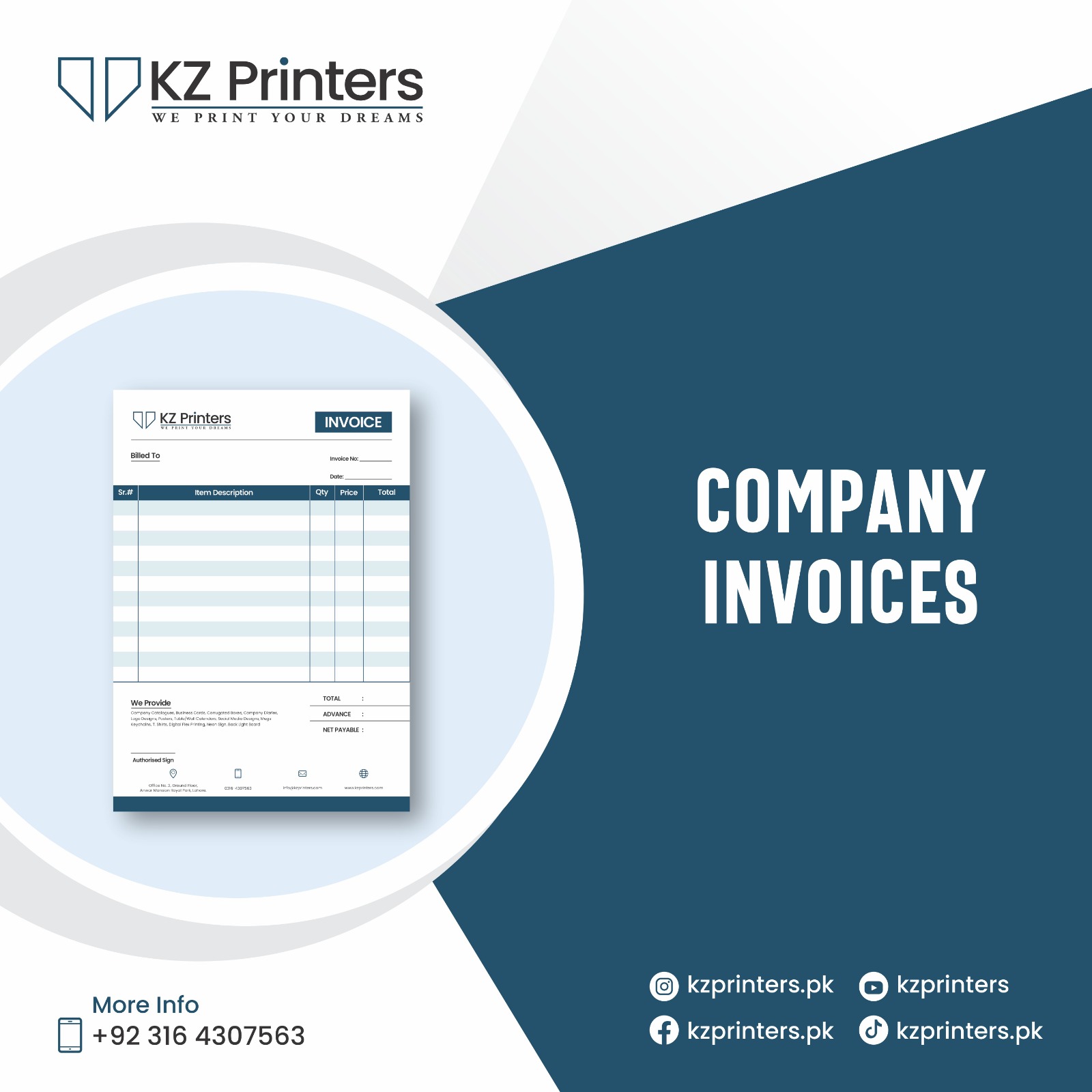 Company Invoices